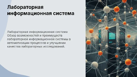 Лабораторная информационная система
