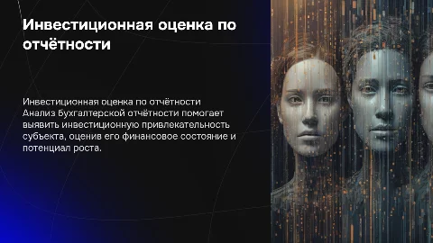 Оценка инвестиционной привлекательности по бухгалтерской отчётности