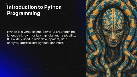 Python Programming Language