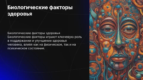 Биологические факторы и их воздействие на здоровье человека