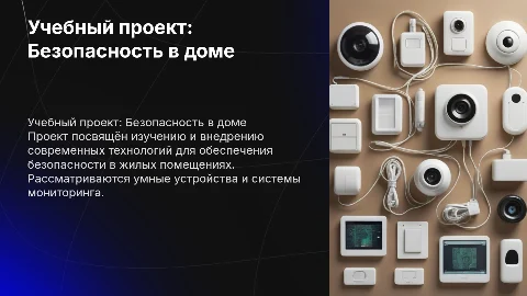 учебно технический проект на тему безопасность в доме
