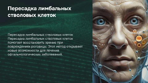 пересадка лимбальных стволовых клеток