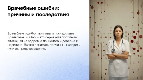 врачебные ошибки