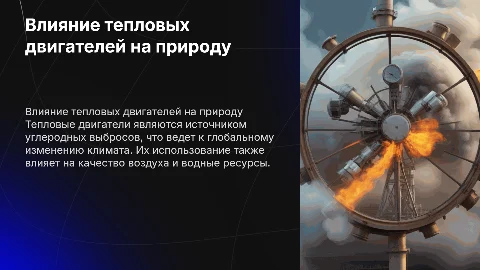 Влияние тепловых двигателей на окружающую среду