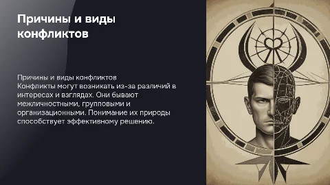 Причины и виды конфликтов