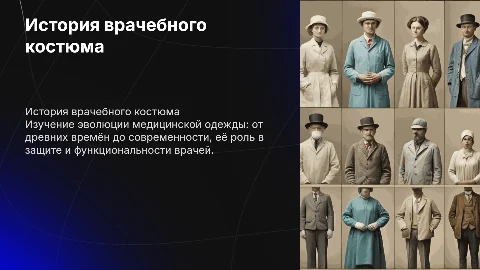 история врачебного костюма