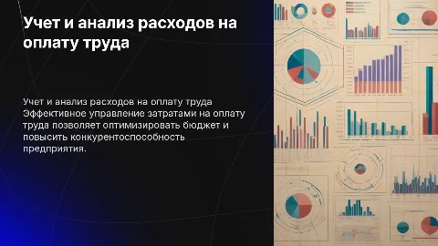 Учет и анализ расходов на оплату труда в организации