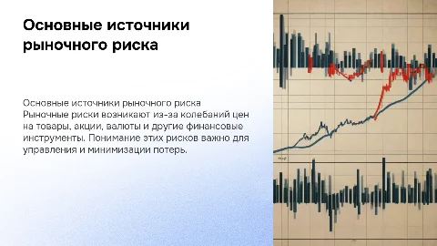 Основные источники рыночного риска