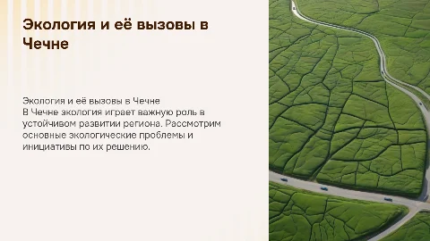 Экология в Чечне