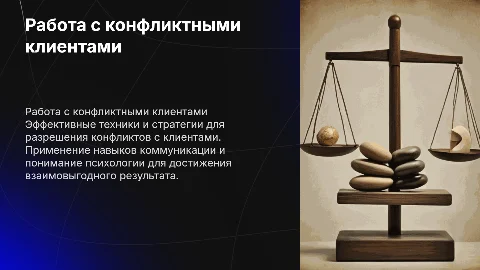 Работа с конфликтными клиентами: техники урегулирования спора