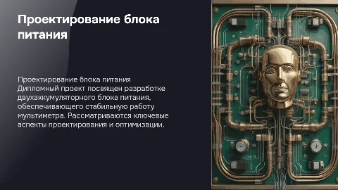 Проектирование двухаккумуляторного блока питания для мультиметра