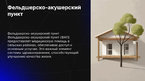 Фельдшерско-акушерский пункт