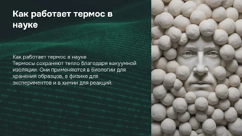 Как работает термос. В биологии физике химии