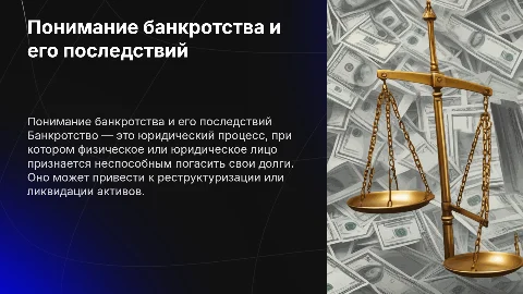 что такое банкротство