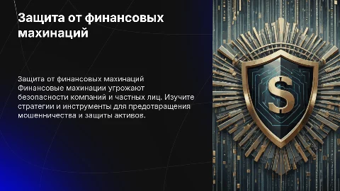безопасность от финансовых махинаций