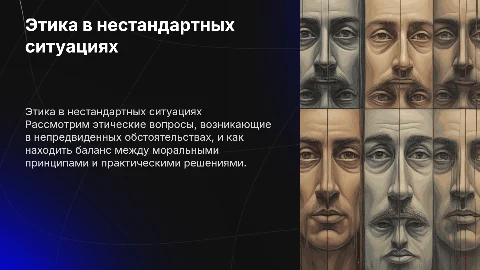 Этика «нестандартных ситуаций»