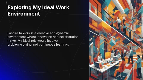 What Type of Work I Would Like to Do