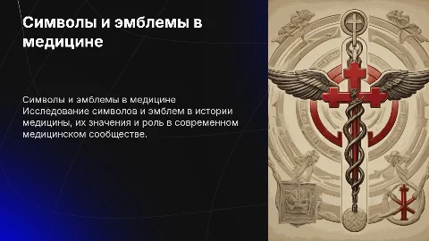 медицинские символы и эмблемы