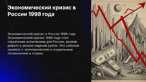 Экономический кризис 1998 года в России