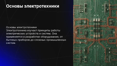 Электротехника