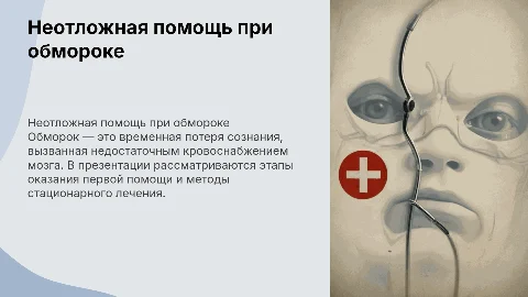 Неотложная помощь при обмороке: от первой помощи до лечения
