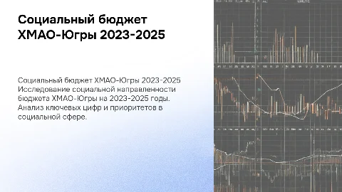 Социальная ориентированность бюджета ХМАО-Югры 2023-2025
