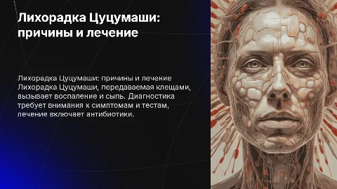 Лихорадка Цуцумаши: причины, диагностика и лечение