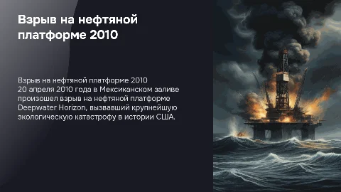 Взрыв нефтяной платформы в Мексиканском заливе 2010 года