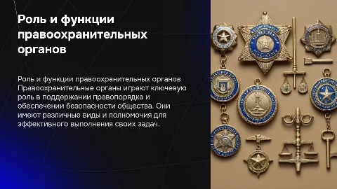 равоохранительные органы, их виды и полномочия