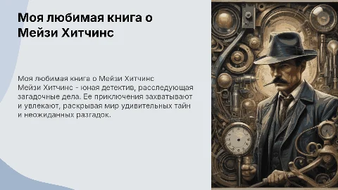 Моя любимая книга Мейзи Хитчинс
