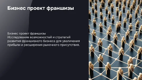 Бизнес проект франшизы
