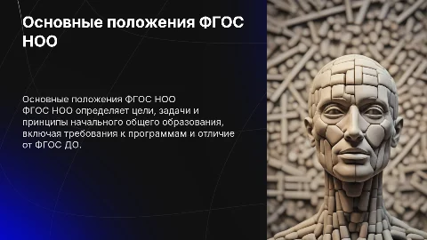 Основные положения и требования ФГОС НОО: цели и задачи
