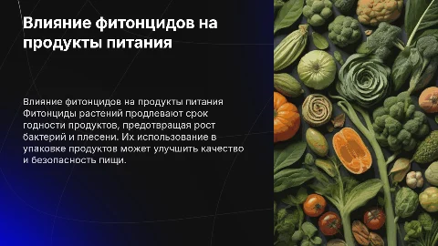 Рекомендации по фитонцидам для сохранности продуктов питания