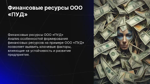 Особенности формирования финансовых ресурсов предприятия