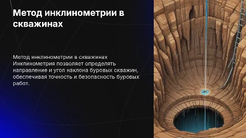 Метод Инклинометрия скважин