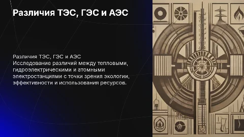различие тэс гэс и аэс