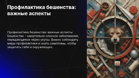 профилактика бешенства