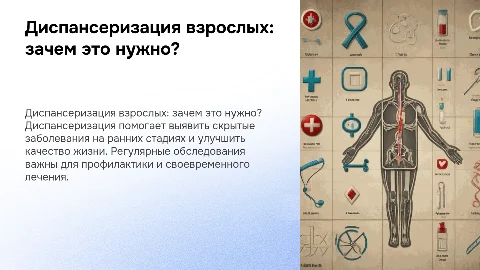 диспансеризация взрослых