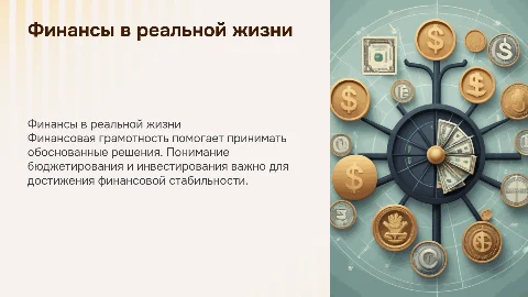 Финансы в реальной жизни