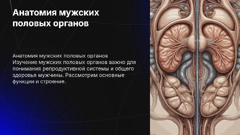 Мужские половые органы