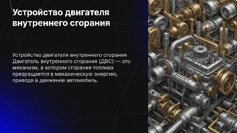 устройство двс автомобиля