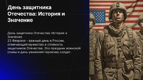 День воинской славы-23 Февраля