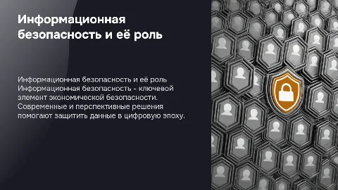 Информационная безопасность как форма экономической безопасности
