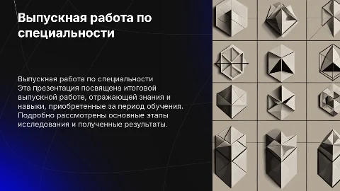 Выпускная работа