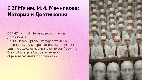 СЗГМУ им. И.И.Мечникова