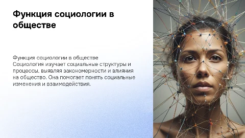 Функция социологии