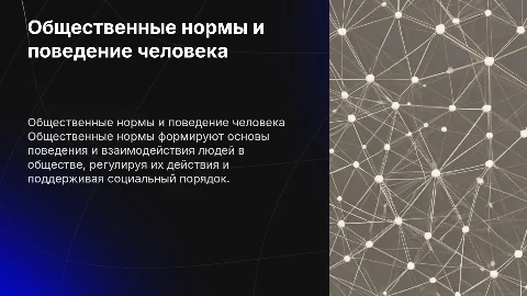 Общественные нормы как регулятор общественной жизни