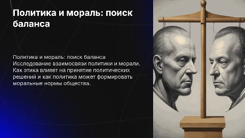 Политика и мораль