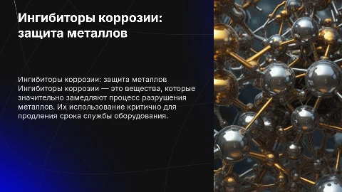 ингибиторы коррозии
