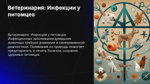 Ветеринария. Инфекционные заболевания домашних животных
